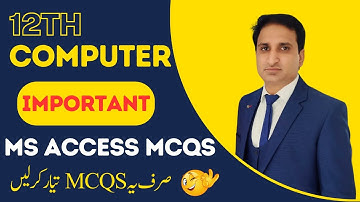 Class 12 Computer Science Important MCQs Questions 2025 | Computer Important MCQs Class 12