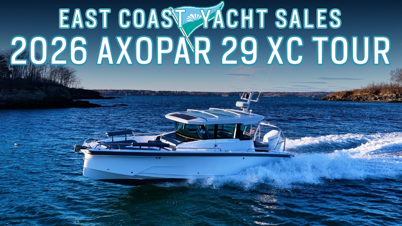 ⁣2026 Axopar 29 XC Aft Cabin Walkthrough | What’s New?