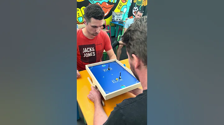 An EPIC Magnetic Battle In Finland 🧲 ⚔️ #KLASK #Finland #gameplay