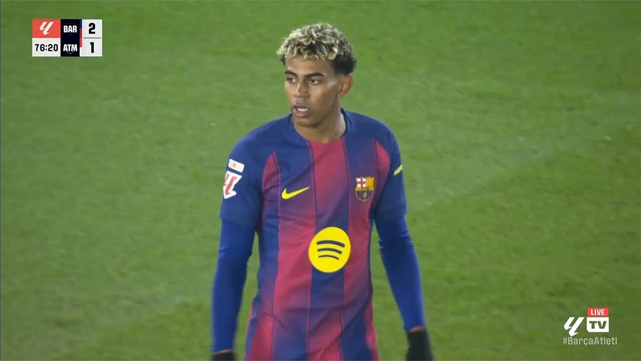 Lamine Yamal MASTERCLASS vs Atletico de Madrid (02/12/2025) HD 1080i