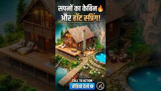 Mountain Side Dream House with Waterfall 🌊🏡 | Full Build Transformation #aitransformation