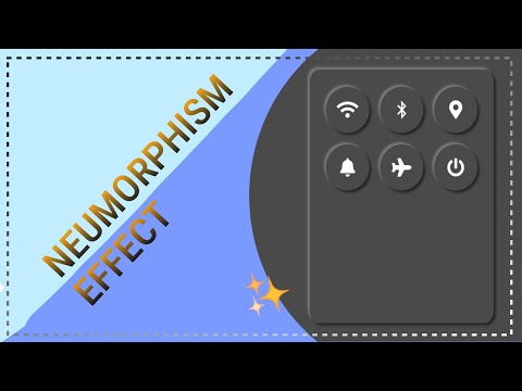 Neumorphism Effect using CSS. #html #csseffect #webdesign
