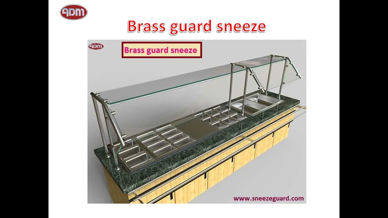 Choose The Best Brass Guard Sneeze  With ADM Sneezeguards
