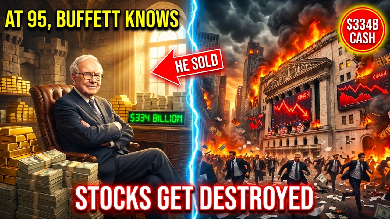 At 95, Buffett Just Made His FINAL Bet — He Says Stocks Get DESTROYED Next