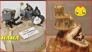 The Funniest , Strangest and Weirdest Wedding Cakes