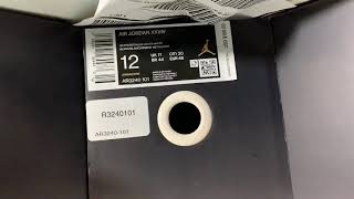 Unboxing Air Jordan 34 (Jordan XXXIV) White Metallic Silver