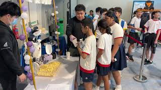 Humanoid Robot Serving Popcorn at SCS RoboFest 2026