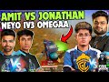 Soul AMIT VS JONATHAN 😱 Soul Neyo Crazy 1v3 Omega 😳 SOUL VS GODL 🔥 Team SouL 🚀