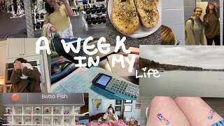 week in my life: dr. appointments, gym, karaoke, classes, homework, college applications, and dance