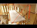 DIY Wall-Mounted Folding Table - Rope System - Paracord Crafts - Woodworking Tips - CBYS Tutorial