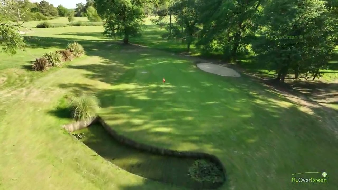 Golf d'Eauze Grand Armagnac   drone aerial video   Eauze   Hole#12