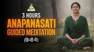 Deep 3 Hours Anapanasati Guided Meditation | Master Your Breath, Master Your Mind | PMC Hindi screenshot 4