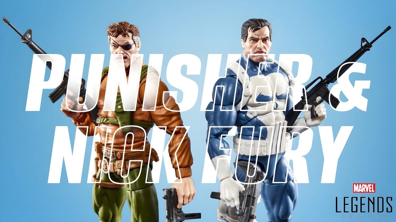Koleksiyonperver İlkay Marvel Legends Series Gamerverse Punisher & Nick Fury kutu açılışı