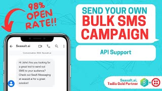 Bulk SMS API & WhatsApp & Voicemail Drop with Twilio (replace Podium Zipwhip SimpleTexting TextLine)