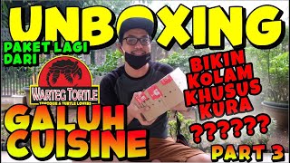 UNBOXING PAKET DARI GALUH CUISINE | DI KIRIMIN KURA GALAK !! HAMPIR KE GIGIT !
