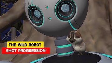 The Wild Robot | Brightbill & Roz Animation Test | Animation Breakdowns | 3D Animation Internships