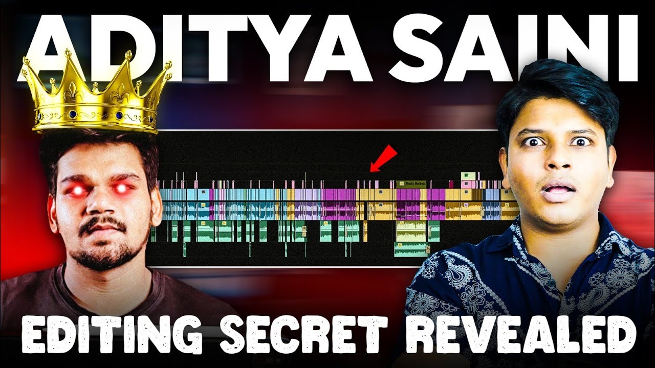 How To Edit Like Aditya Saini || Aditya Saini Editing Secret Revealed