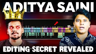 How To Edit Like Aditya Saini || Aditya Saini Editing Secret Revealed ||🔥🎥 @theadityasaini