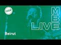 Beirut performing "Landslide" live on KCRW