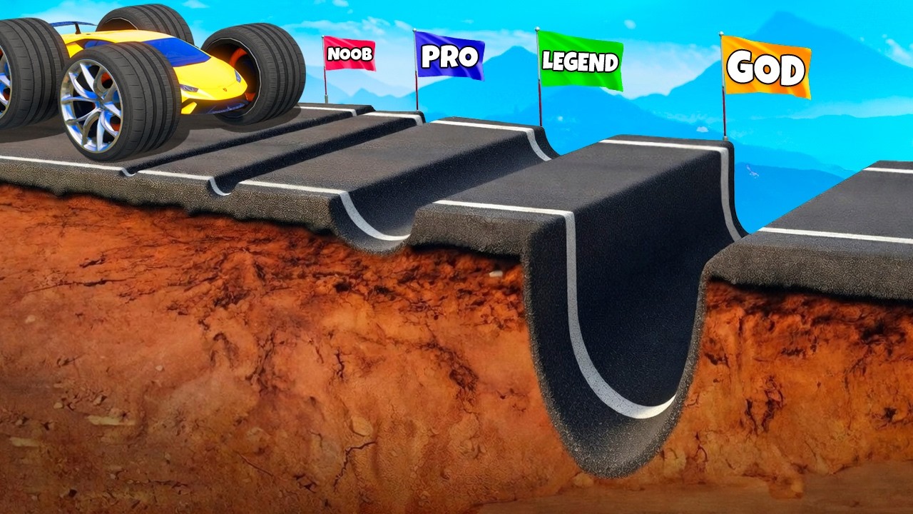 КАК ДАЛЕКО МОНСТР ТРАК СМОЖЕТ ПРОЕХАТЬ ПО КОЧКАМ В ГТА 5 ?