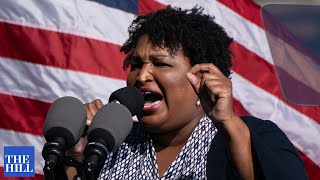 Stacey Abrams TORCHES voter suppression efforts in Georgia