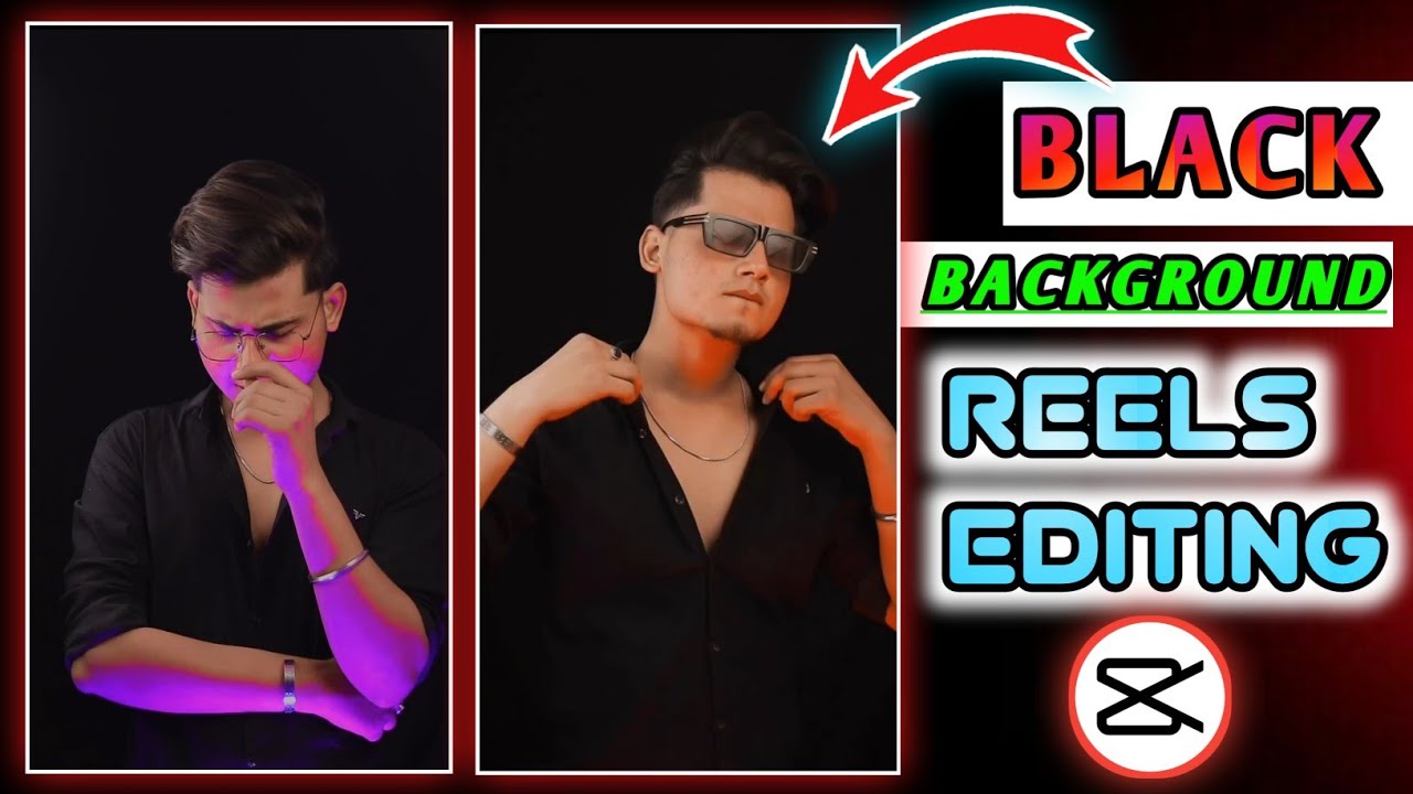 Black Background Reels Video Editing Black Parda Reels Editing
