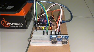 Sensor Parkir Sederhana Menggunakan Sensor Ultrasonik Arduino UNO R3