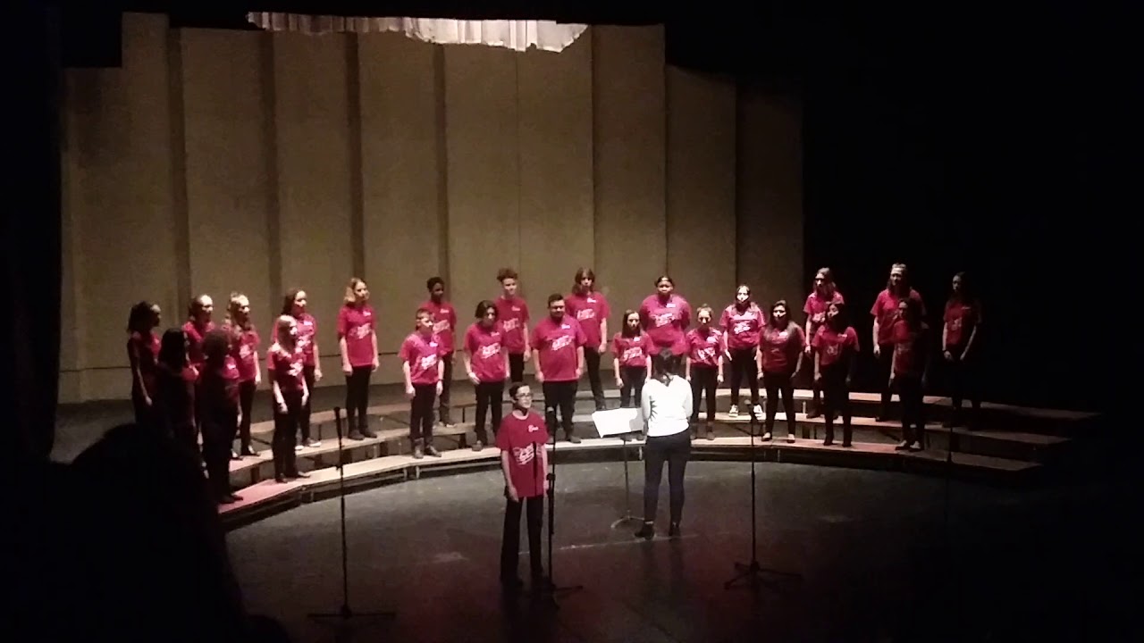 City Middle School 8th Grade Choir Pie Jesu; Mary Lynn Lightfoot YouTube