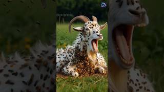 Goat Attacked By Honeycomb Bees Save By Rescue Team
