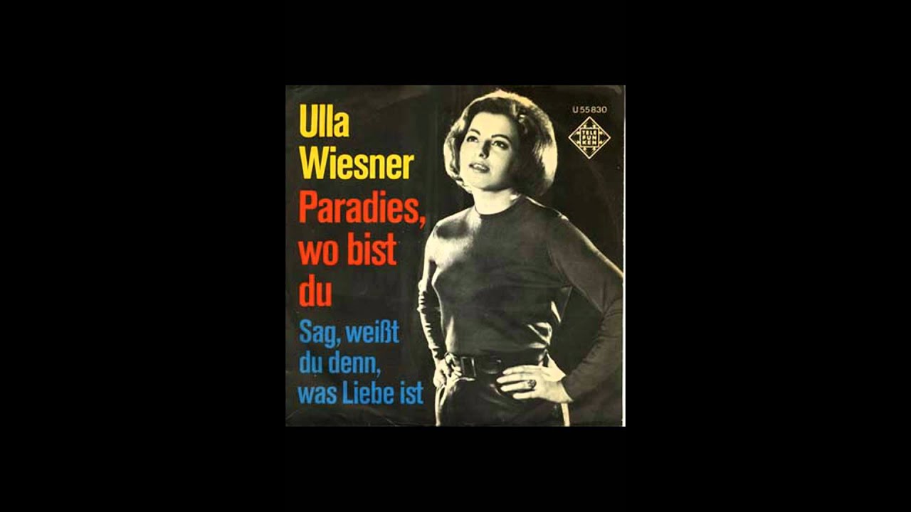 Ulla Wiesner - Paradies, wo bist du? (Germany - Eurovision Song Contest 1965)