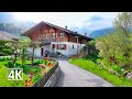Switzerland 4k reichenbach im kandertal a beautiful village in switzerland