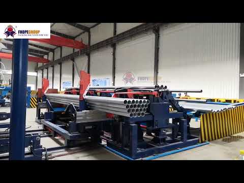 Steel pipe bundling machine galvanized steel stack