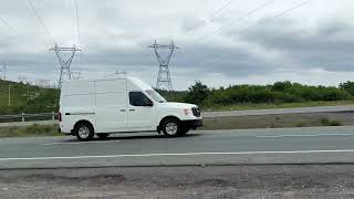 RCMP B Division Emergency Response Team (ERT) Nissan NV2500 responding code 3