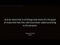 Sleep with Scripture (10 hours) | Romans 8:28 | NIV