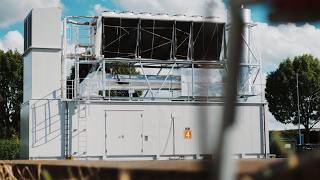 Customized containers for emergency power supply to data centres