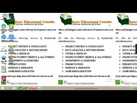 How to access FUNAAB POST-UTME Exam Portal by Kàwé Edu Consults ?️