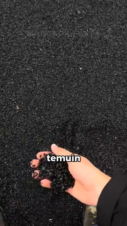 Pasir Di Pantai Ini Warnanya Hitam Pekat 🤯