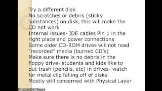 Basic troubleshooting techniques