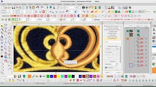 Отрисовка по копии: помощь ИИ в Wilcom e4.2 / Digitizing from a Copy: AI Assistance in Wilcom e4.2
