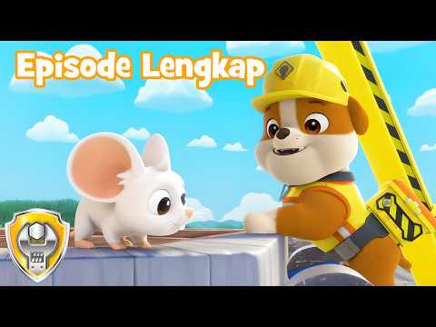 Tim Membangun Toko Es Krim (Episode Lengkap) | Rubble & Crew | Kartun Untuk Anak-anak