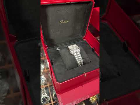 Cartier Santos Silver