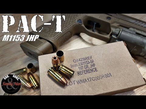 Testing The US Army S 147 Gr JHP M1153 P 9mm Ammo 