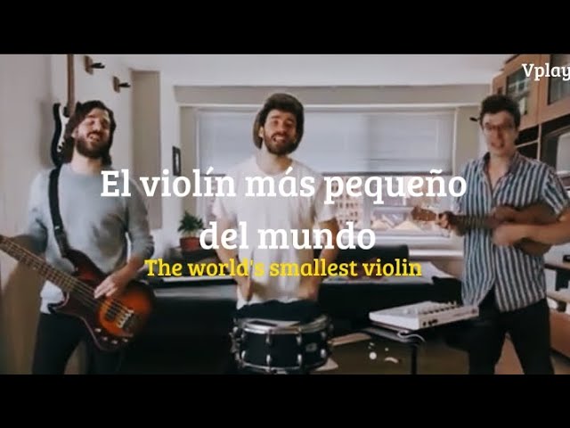 AJR-world's smallest violin//sub.español//letra-lyric (video oficial)