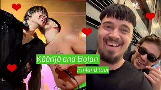 Käärijä and Bojan on tour in Finland | "Brothers, and maybe something more"