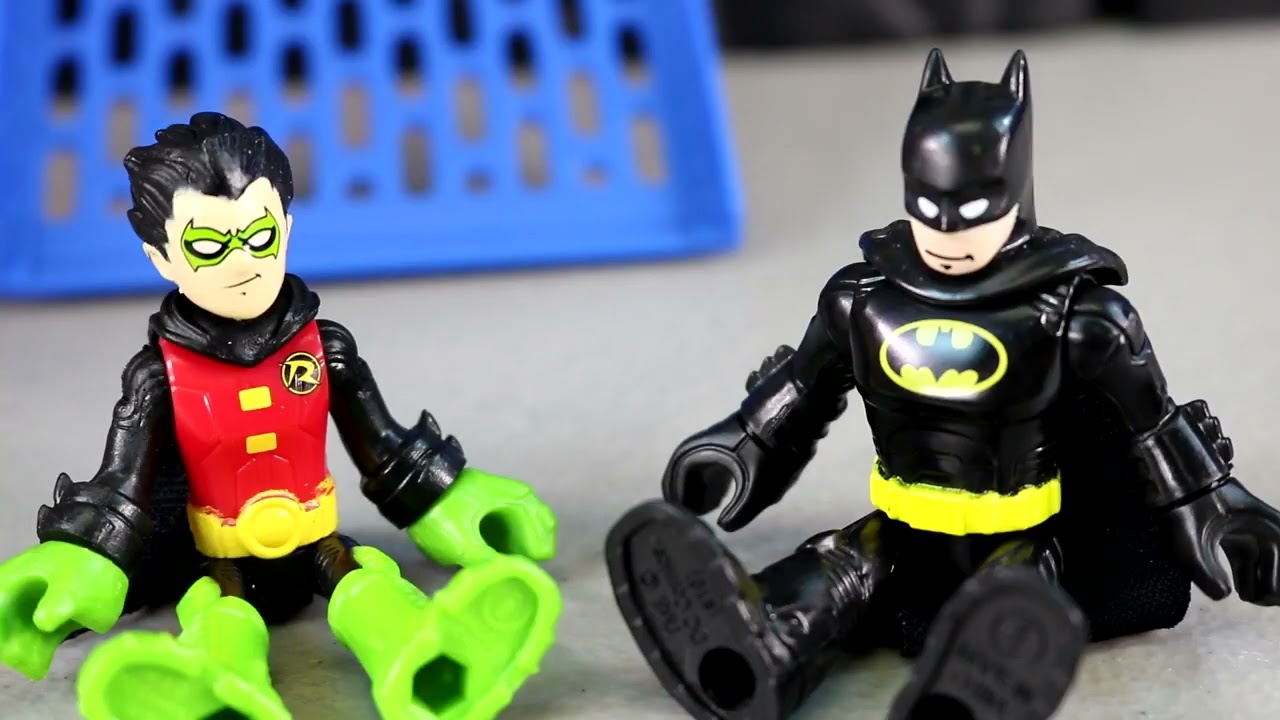 Imaginext Oozing Clayface & Robin - Just4fun290 Original Videos