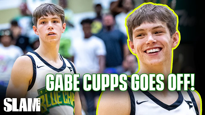 Gabe Cupps GOES OFF with The Blue Chips! Indiana Hoosiers commit