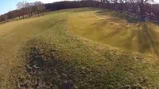Quadcopter at La Tourette Golf Course