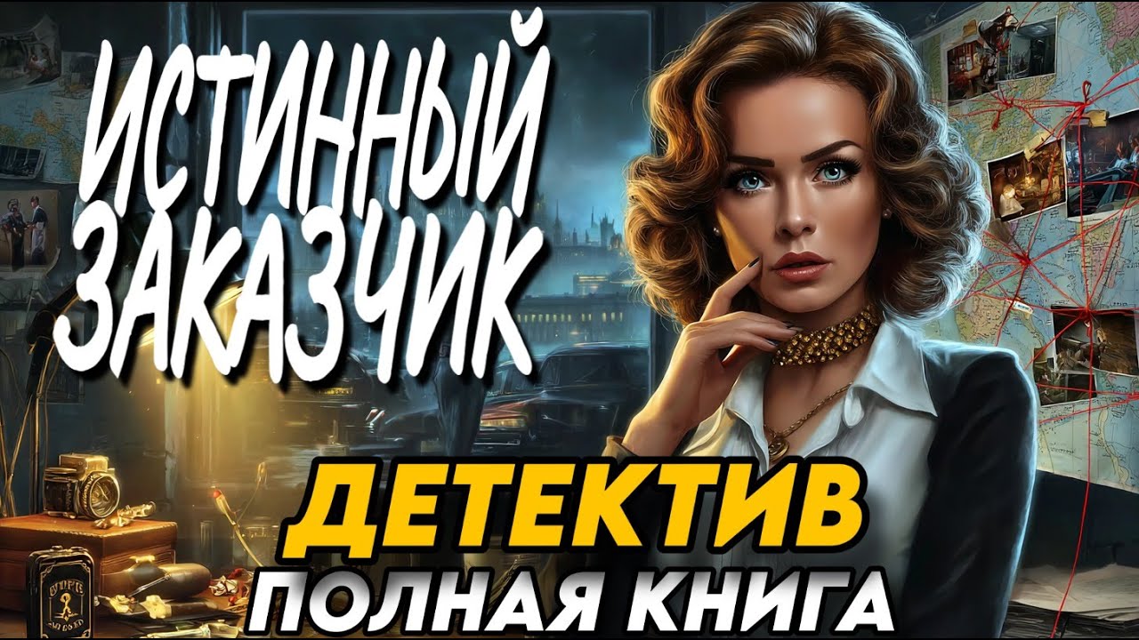 Аудиокнига полностью: ИСТИННЫЙ ЗАКАЗЧИК | Слушать детектив