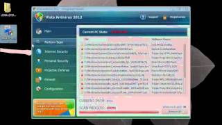 Vista Antivirus 2012 removal video guide