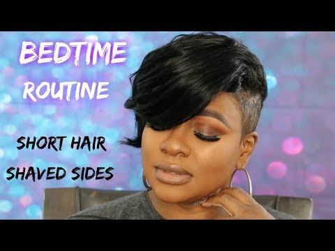 Shaved Side Haircut Black Woman